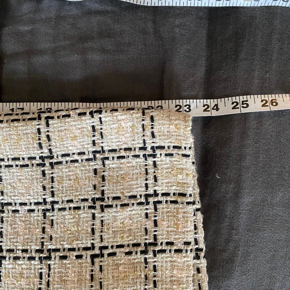 NWOT Karl Lagerfeld Paris Skirt Suit Tweed Chanel Black Blazer Sz 6 Skirt Size 4 - Picture 11 of 16